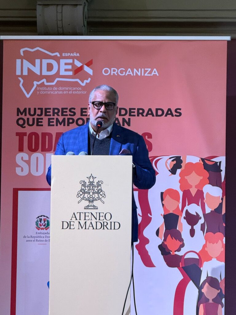Cónsul dominicano en Madrid resalta el papel de la mujer- mujeres empedradas que empiedran - jose Ernesto marte Piantini