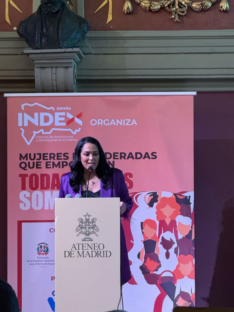 Cónsul dominicano en Madrid resalta el papel de la mujer - celines Toribio- mujeres apoderadas que ponderan